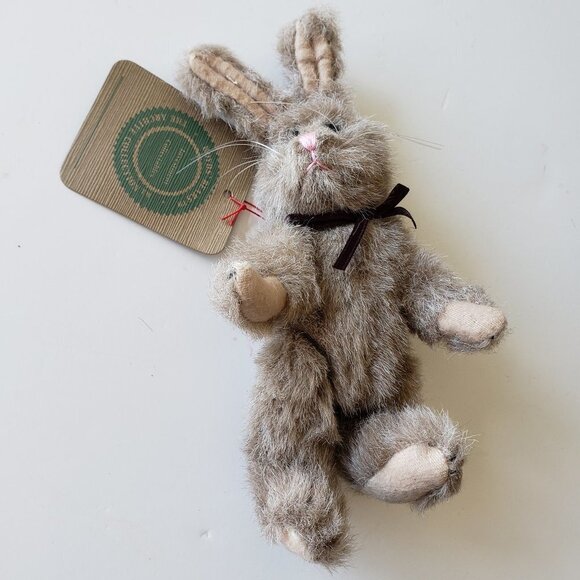 NWT - Boyds Bear Jointed Brown Rabbit Bunny - Picture 6 of 6
